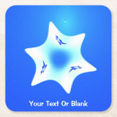 Magen Lavan (White Star) Kartonnen Onderzetters (Voorkant)