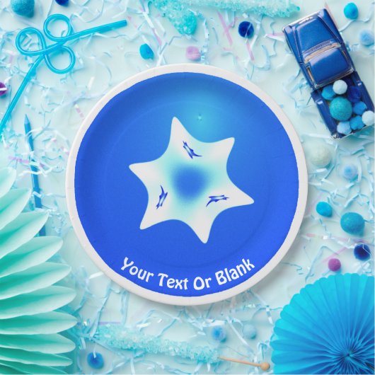 Magen Lavan (White Star) Papieren Bordje (Feest)