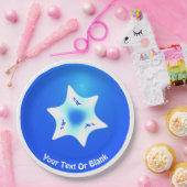 Magen Lavan (White Star) Papieren Bordje (Feest)