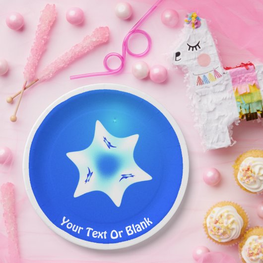 Magen Lavan (White Star) Papieren Bordje (Feest)