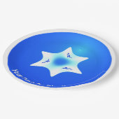 Magen Lavan (White Star) Papieren Bordje (Gekanteld)