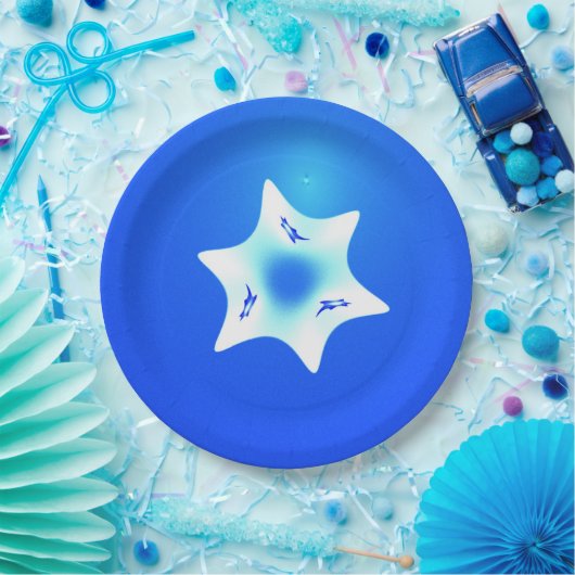 Magen Lavan (White Star) Papieren Bordje (Feest)