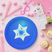 Magen Lavan (White Star) Papieren Bordje (Feest)