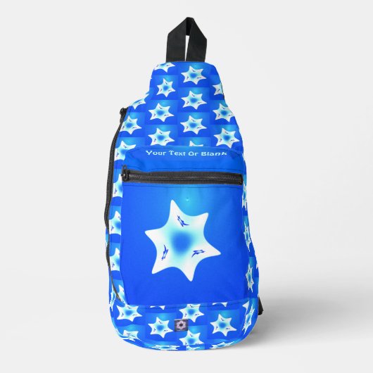 Magen Lavan (White Star) Sling Bag (Voorkant)