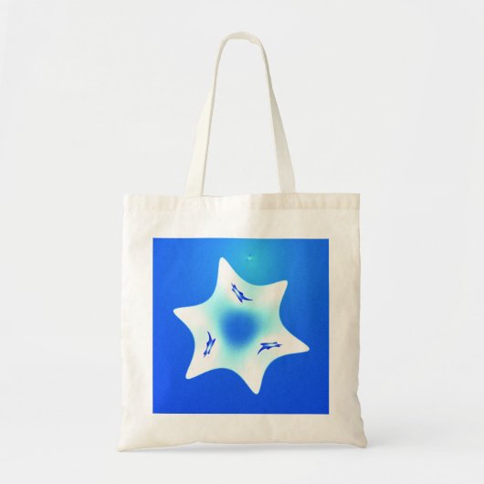 Magen Lavan (White Star) Tote Bag (Voorkant)