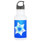 Magen Lavan (White Star) Waterfles (Voorkant)