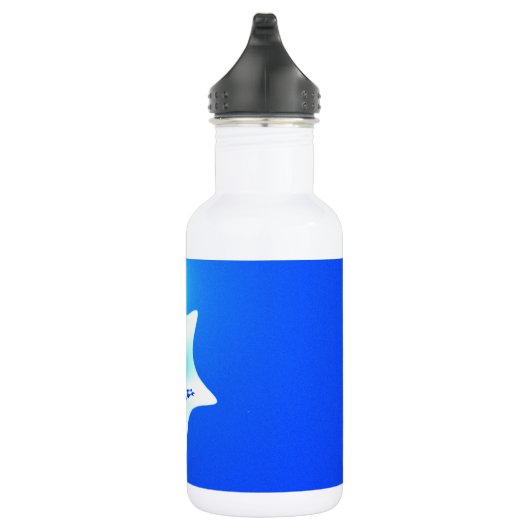 Magen Lavan (White Star) Waterfles (Rechts)