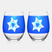 Magen Lavan Wijnglas Zonder Voet (Achterkant)