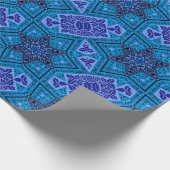 Magen Madhi Blauw en Paarse Cadeaupapier (Hoek)