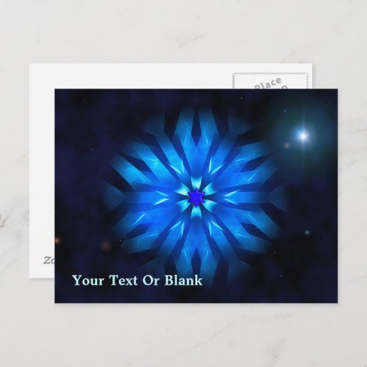 Magen Zayin Briefkaart (Voorkant / Achterkant)