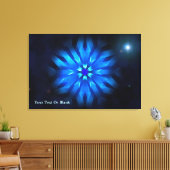 Magen Zayin Canvas Afdruk (Insitu (Woonkamer))