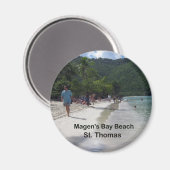 Magen's Bay Beach, St. Thomas Magneet (Voorkant / Achterkant)