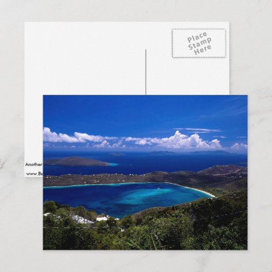 Magens Bay, St. Thomas, Amerikaanse Maagdeneilande Briefkaart (Voorkant / Achterkant)