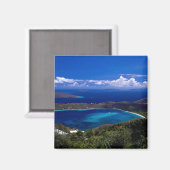 Magens Bay, St. Thomas, Amerikaanse Maagdeneilande Magneet (Voorkant / Achterkant)