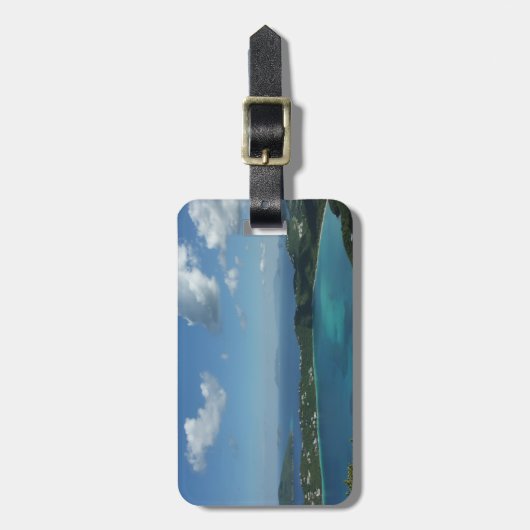 Magens Bay, St. Thomas Beauful Island Scene Bagagelabel (Voorkant verticaal)