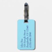 Magens Bay, St. Thomas Beauful Island Scene Bagagelabel (Achterkant verticaal)