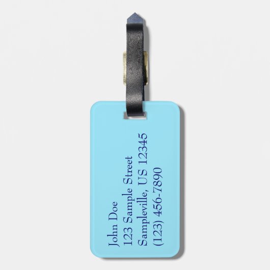 Magens Bay, St. Thomas Beauful Island Scene Bagagelabel (Achterkant verticaal)