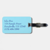 Magens Bay, St. Thomas Beauful Island Scene Bagagelabel (Achterkant horizontaal)