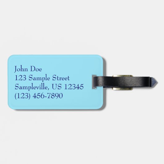 Magens Bay, St. Thomas Beauful Island Scene Bagagelabel (Achterkant horizontaal)