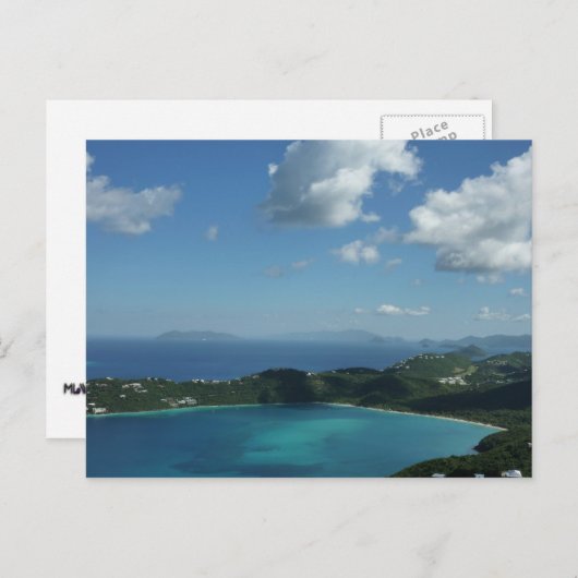 Magens Bay, St. Thomas Beauful Island Scene Briefkaart (Voorkant / Achterkant)