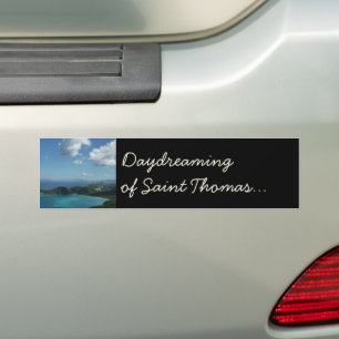 Magens Bay, St. Thomas Beauful Island Scene Bumpersticker