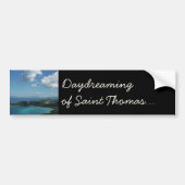 Magens Bay, St. Thomas Beauful Island Scene Bumpersticker (Voorkant)