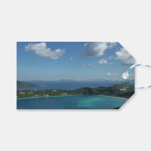 Magens Bay, St. Thomas Beauful Island Scene Cadeaulabel (Voorkant (Horizontaal))