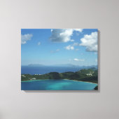 Magens Bay, St. Thomas Beauful Island Scene Canvas Afdruk (Voorkant)