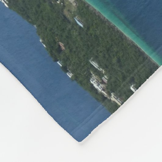 Magens Bay, St. Thomas Beauful Island Scene Fleece Deken (Hoek)