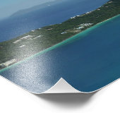 Magens Bay, St. Thomas Beauful Island Scene Foto Afdruk (Hoek)