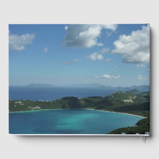 Magens Bay, St. Thomas Beauful Island Scene Gastenboek (Achterkant)