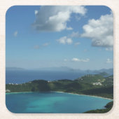 Magens Bay, St. Thomas Beauful Island Scene Kartonnen Onderzetters (Voorkant)