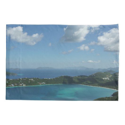 Magens Bay, St. Thomas Beauful Island Scene Kussensloop (Achterkant)