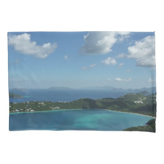 Magens Bay, St. Thomas Beauful Island Scene Kussensloop (Voorkant)