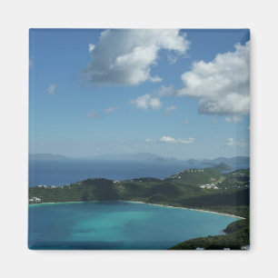 Magens Bay, St. Thomas Beauful Island Scene Magneet