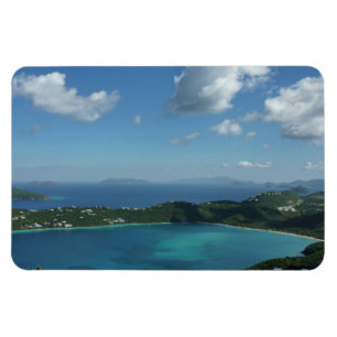 Magens Bay, St. Thomas Beauful Island Scene Magneet