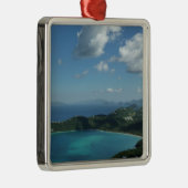 Magens Bay, St. Thomas Beauful Island Scene Metalen Ornament (Rechts)