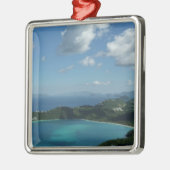 Magens Bay, St. Thomas Beauful Island Scene Metalen Ornament (Links)