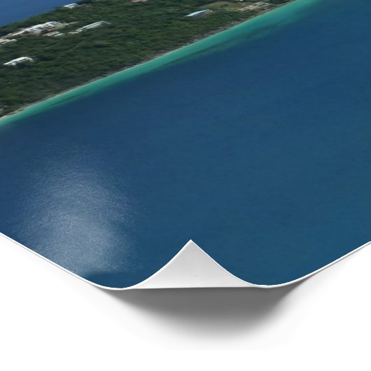 Magens Bay, St. Thomas Beauful Island Scene Perfect Poster (Hoek)