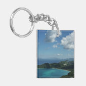 Magens Bay, St. Thomas Beauful Island Scene Sleutelhanger (Voorkant Links)