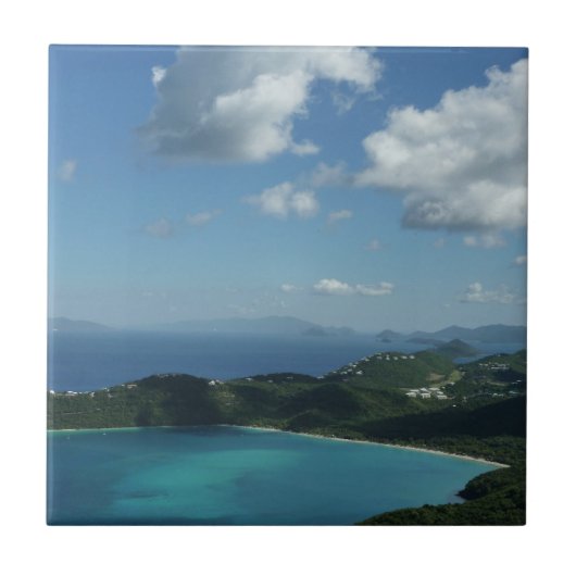 Magens Bay, St. Thomas Beauful Island Scene Tegeltje (Voorkant)