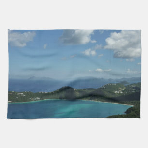 Magens Bay, St. Thomas Beauful Island Scene Theedoek