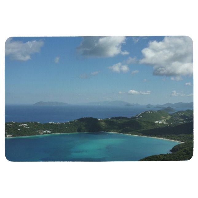 Magens Bay, St. Thomas Beauful Island Scene Vloermat (Voorkant)