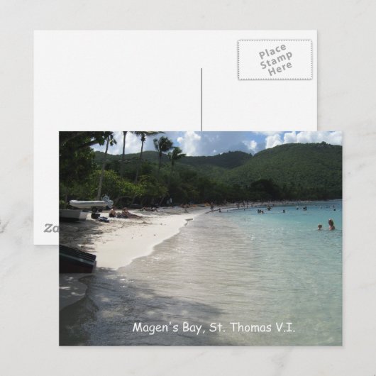 Magen's Bay, St. Thomas Briefkaart (Voorkant / Achterkant)