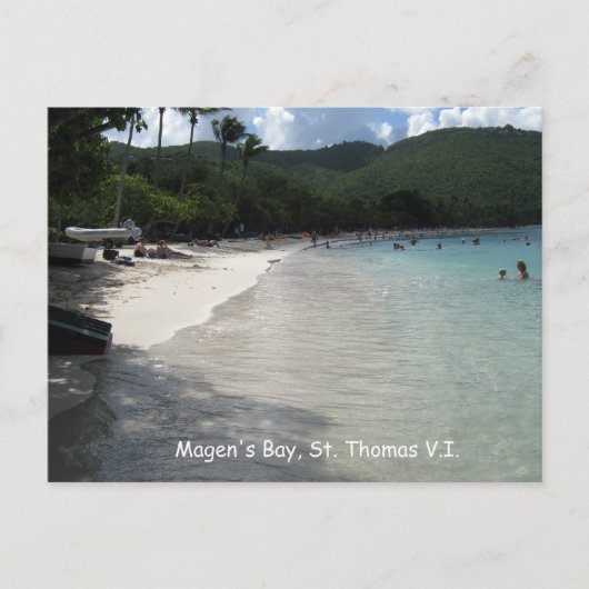 Magen's Bay, St. Thomas Briefkaart (Voorkant)