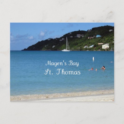 Magen's Bay, St. Thomas Briefkaart (Voorkant)
