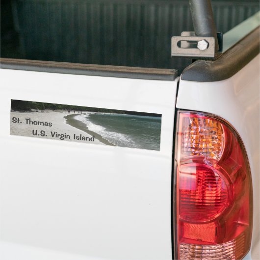 Magen's Bay, St. Thomas Bumpersticker (Op Truck)