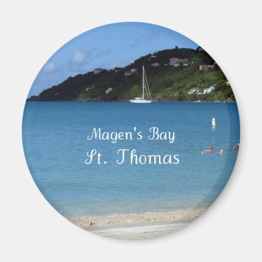 Magen's Bay, St. Thomas Magneet (Voorkant)