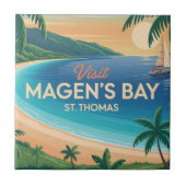 Magen's Bay, St. Thomas Tegeltje (Voorkant)