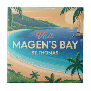 Magen's Bay, St. Thomas Tegeltje
